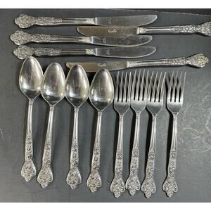 Versailles by MSI Japan – 13 Pieces Vintage Stainless Steel Flatware Set